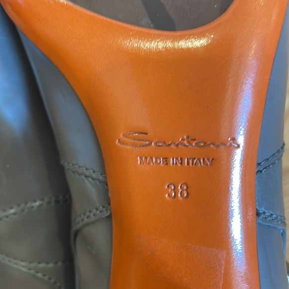 Santorini Rose Collection, Leather Ankle Bootie, Made In Italy - Picture 5 of 5